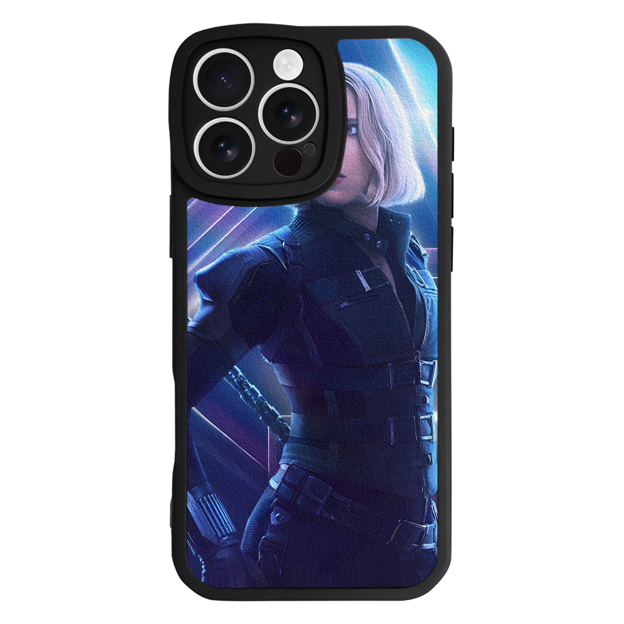 （画像用） アベンジャーズ The Avengers 【iPhone 16シリーズ対応】シリコンスマホケース（レザー調） 材質：シリコン